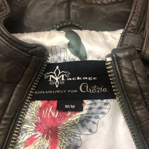 Mackage leather jacket